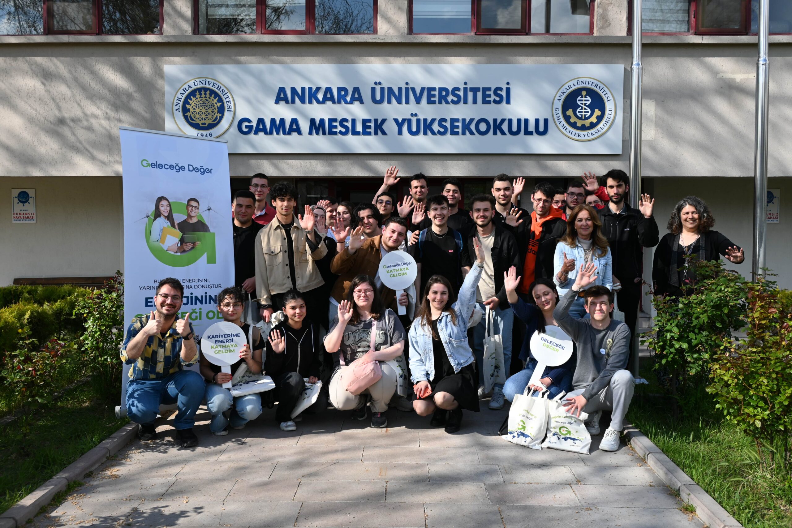 Geleceğe Değer Projesi Ankara Üniversitesi GAMA Meslek Yüksekokulu’nda Başladı