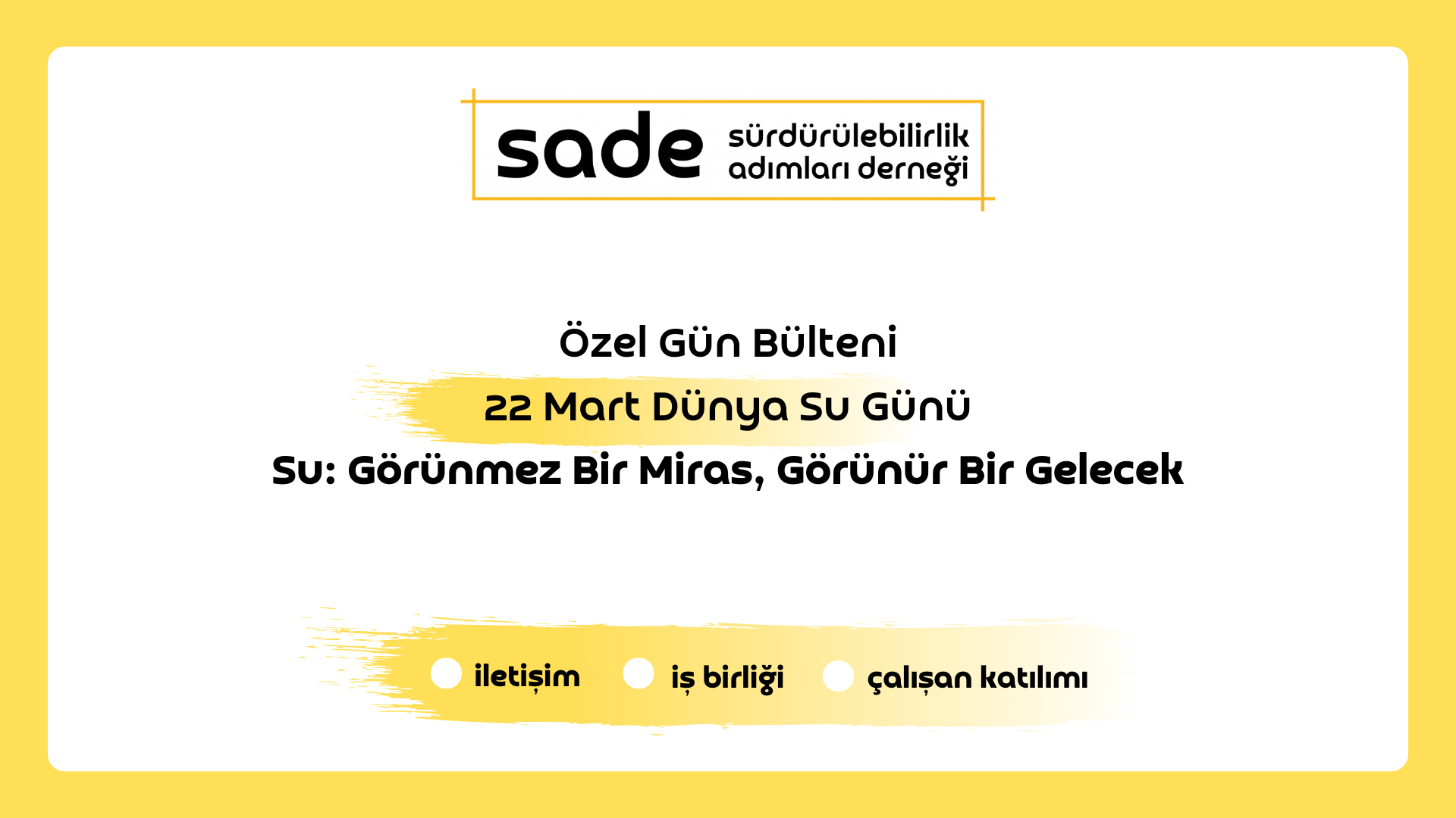 Su ve Toplumsal Cinsiyet - 22 Mart Dünya Su Günü